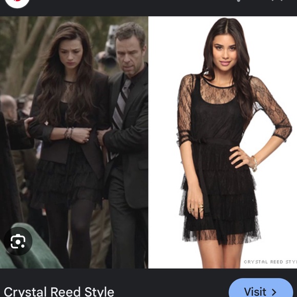 ALLISON ARGENT BLACK DRESS - Picture 3 of 3